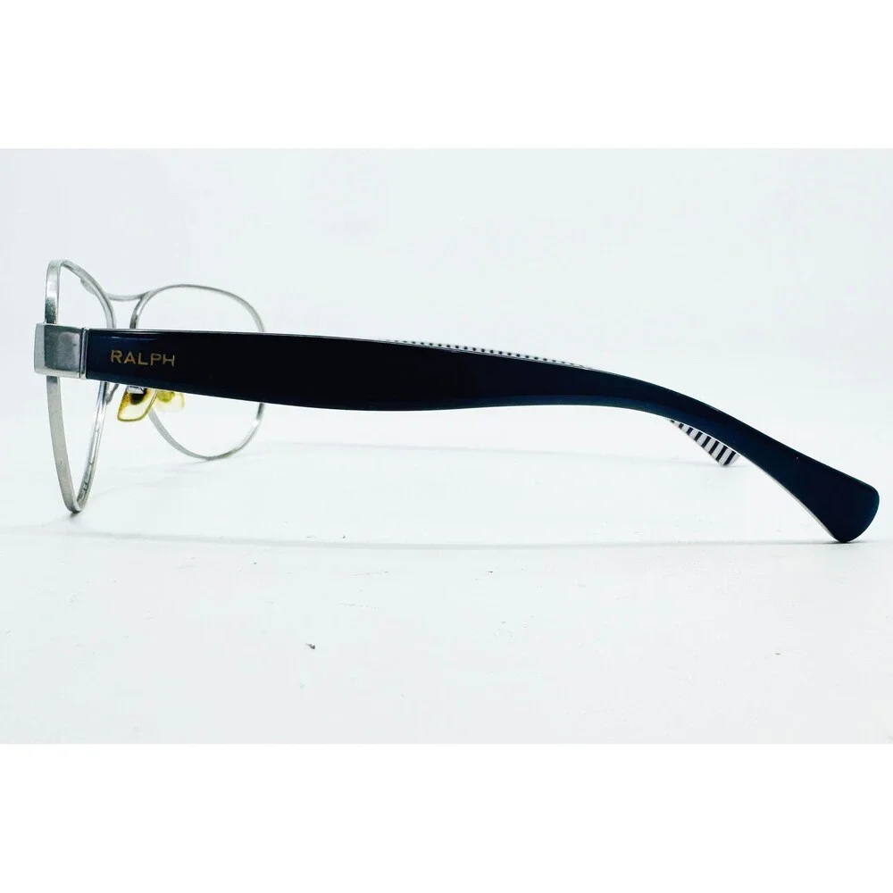 Ralph Lauren Sunglasses Womens Silver Aviator RA4096 102/11 Striped 59-11-130